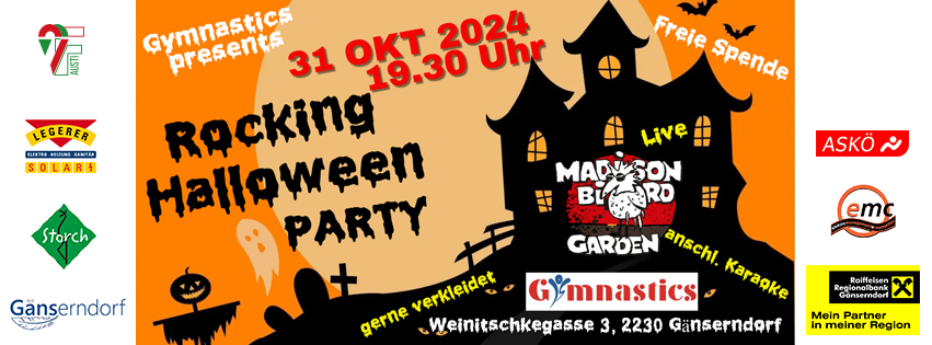 Halloween Party im Gymnastics Center